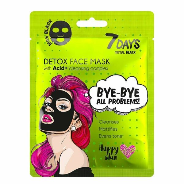 7 DAYS BLACK Bye-Bye, Skin Problems Mask 25g