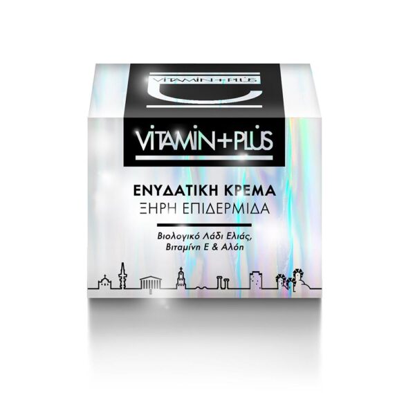 Vitamin+Plus - Ενυδατική Κρέμα Προσώπου για Ξηρές Επιδερμίδες 50ml