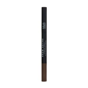 MUA Brow Define Eyebrow Pencil - With Blending Brush - Dark Brown