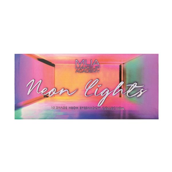 MUA 10 Shade Palette NEON LIGHTS
