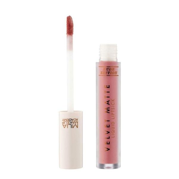 MUA Velvet Matte Liquid Lipstick Nude Edition - HONEY