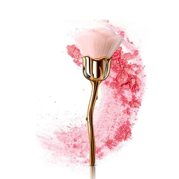 Πινέλο Ξεσκονίσματος Rose Gold - Nail Art Dust Brush