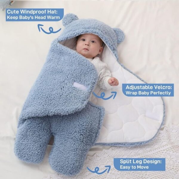Υπνόσακος για Μωρά Γαλάζιο - Baby Sleeping Blue
